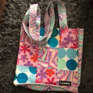 Bag Daddy Colorful Patchwork Shoulder Bag In EUC